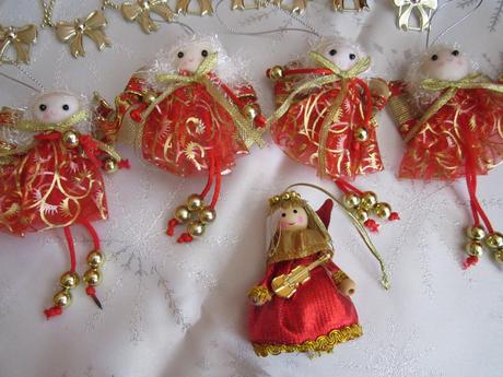Vianočné ozdoby--cena spolu, 