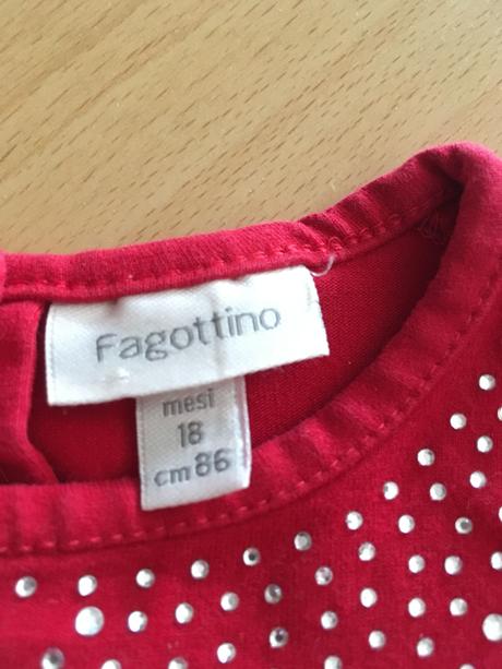 Tricko s dlhym rukavom zn.fagottino, fagottino,86