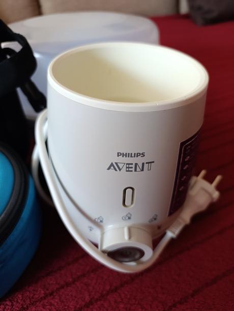 Avent sterilizátor,ohrievačka mlieka a termotašky, 