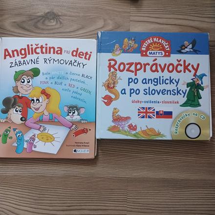 Detské anglicko-slovenske knihy cena spolu,
