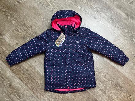 Lyžiarska zimná  bunda, alpine pro,128