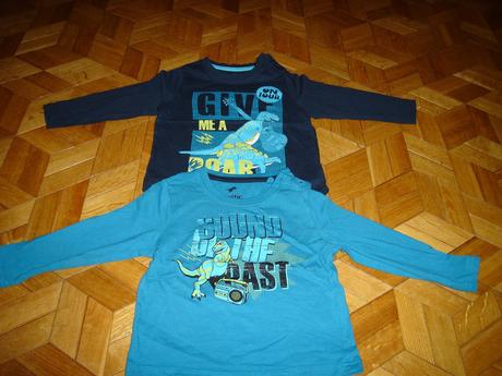 2x chlapč. tričko, 86