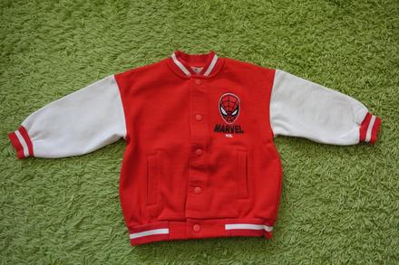 Mikina bejzbalová s motívom spiderman, h&m,98