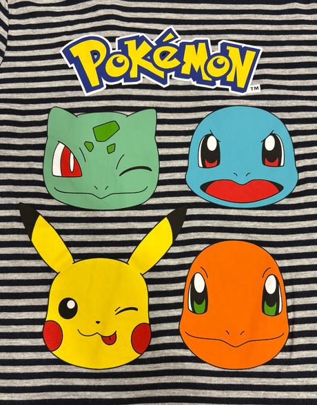 2x pokémon tričko veľ. 134, c&a,134