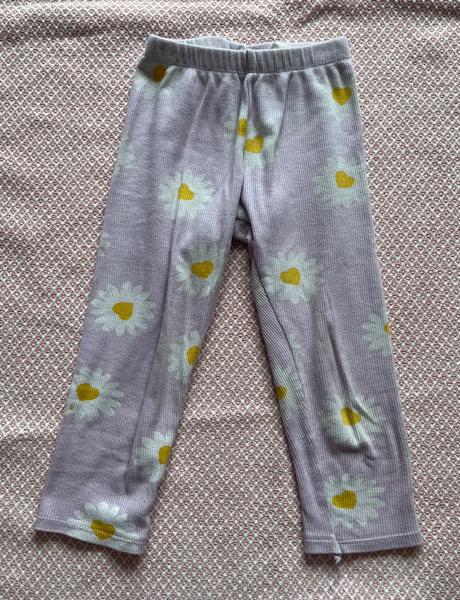 Fialová bavlnená mikina s margarétkami, zara, 104, zara,104