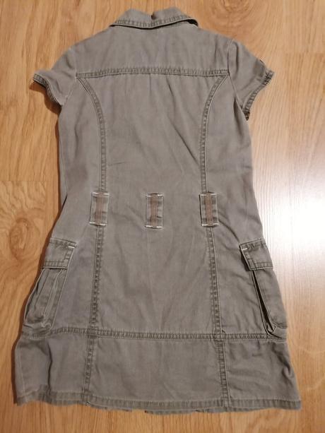 Riflove šaty, palomino,116