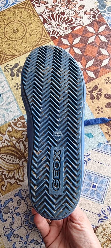 Geox kožené vysoké tenisky, geox,35