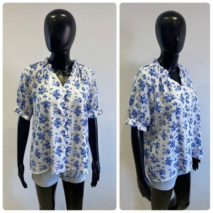 Dámska kvetovaná blúzka (m), m