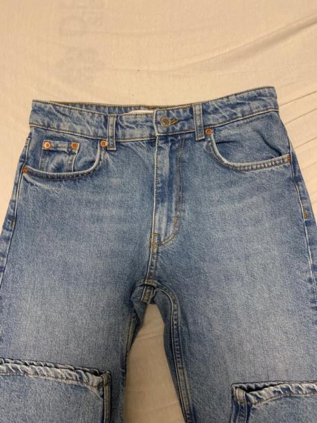 Zara jeans rovny strih, zara,36
