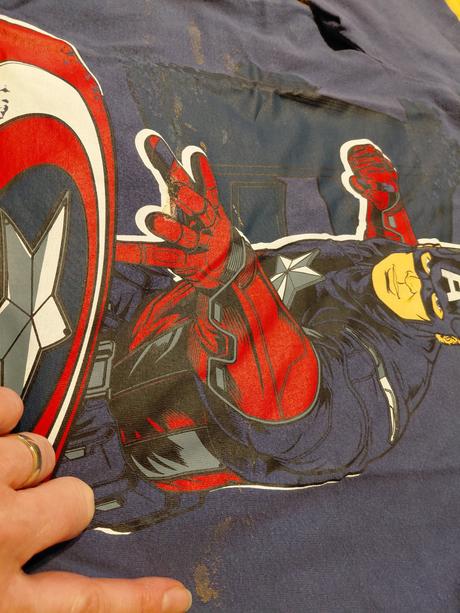 Tricko captain america, 128