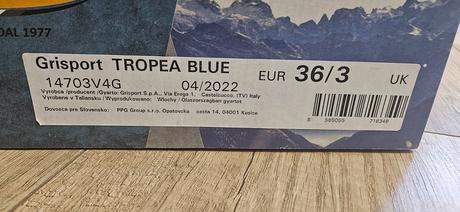 Turistické topánky, 36