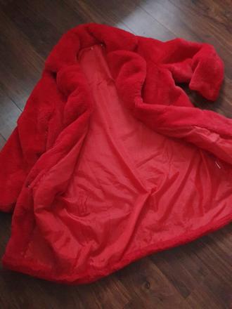 Teddy huňatý kabát, s