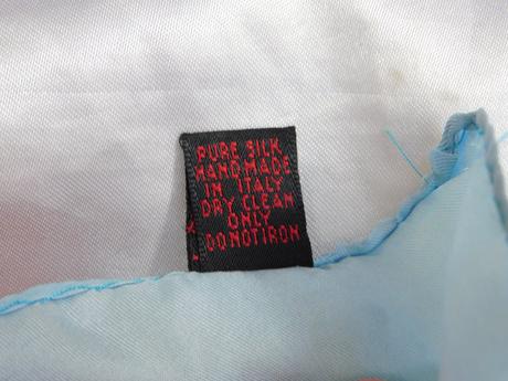 Laura biagiotti luxusna hodvabna šatka, l