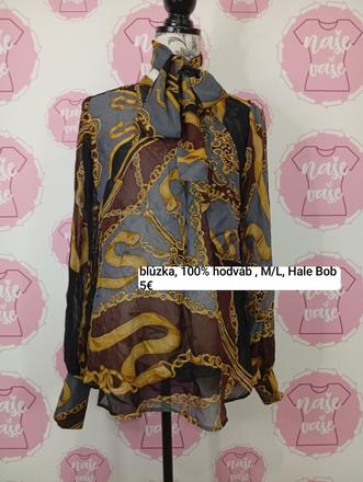 100 percent hodvábna blúzka, m