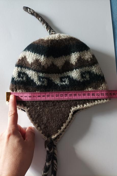 Alpaka čiapka na uši, 46 cm, 92