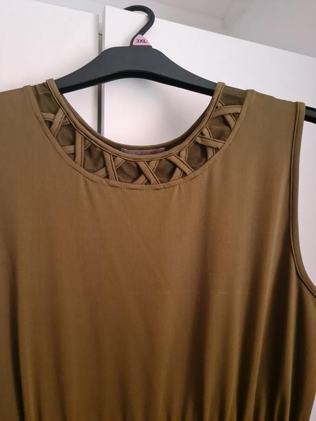 Khaki šaty, gate,38