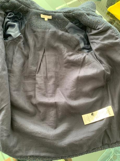 Chloe nádherný zimný dievčenský kabát veľkosť 4, 104