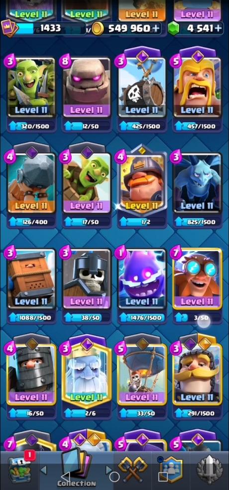 Predám hru clash royal,