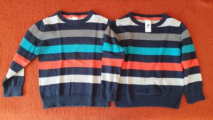 Pásikaté svetra, 110