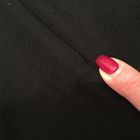 Čierne šaty s/m, s