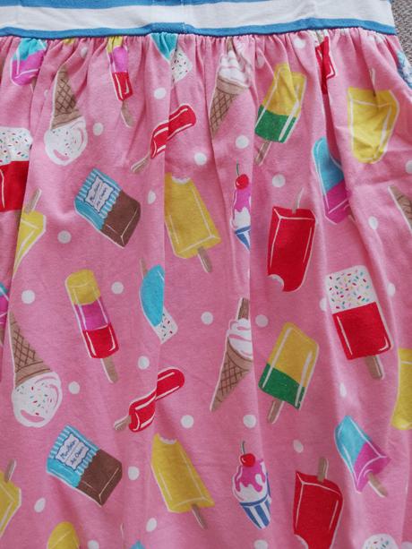 Dievčenské letné šaty, mini boden,134