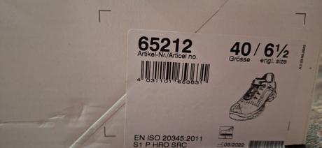 Pracovna obuv uvex vel 40, 40