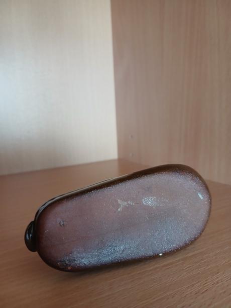 Dekorácia starý keramický drevák 12x5 cm, 