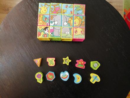 Vkladacka a puzzle v jednom, 