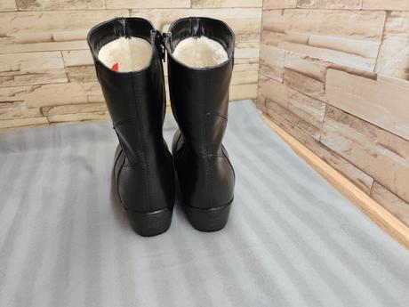 Rieker 38 - dámske kožené zateplené čižmy, rieker,38