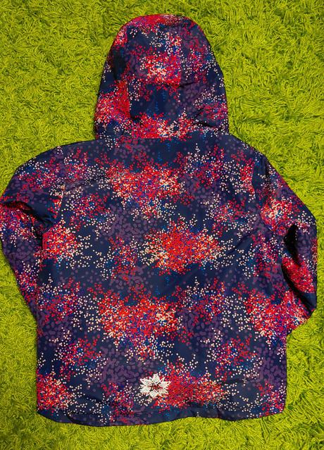 Zimná bunda s kapucňou veľ. 110/116, 110