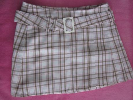 Károvaná suknička pre parádnicu - takmer nenosená, h&m,134