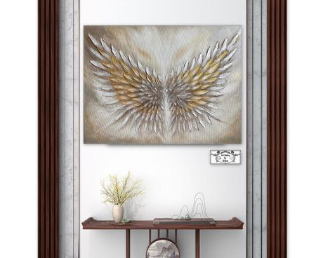 Maľba "strážne krídla", 