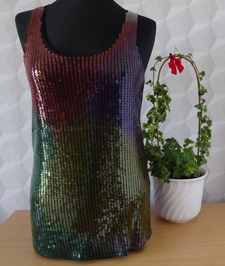 Flitrovaný top jnajska, veľ.m, m