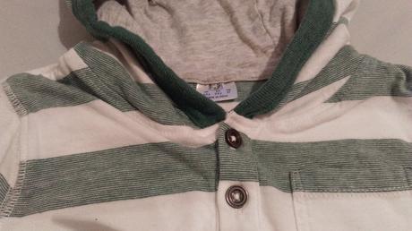 Tričko s dlhým rukávom a kapucňou, f&f,98