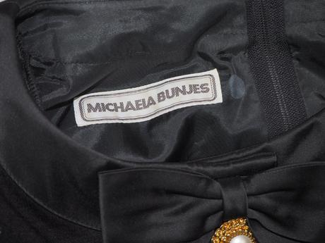 Luxusné vintage vlnené šaty, 38