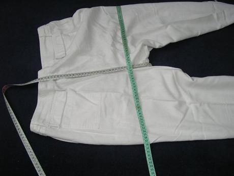 Biele letné nohavice, 44