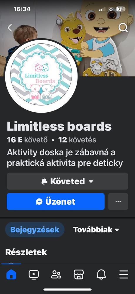 Predam activity board, 
