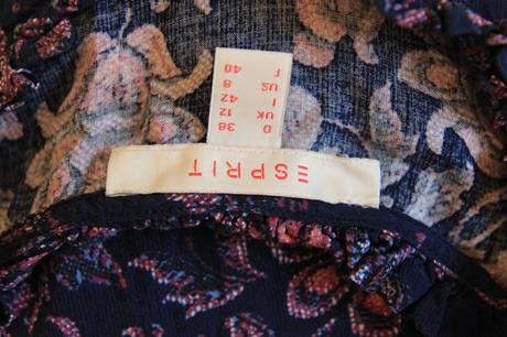 Kvetinová viskózová blúzka, esprit, l, esprit,l