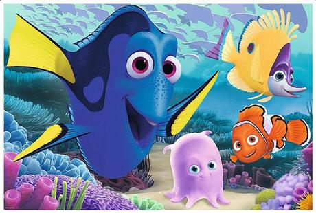 Maxi puzzle hľadá sa dory 24 dielikov,