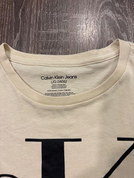 Calvin klein chlapcenske tričko na 14/16 rokov, calvin klein,164