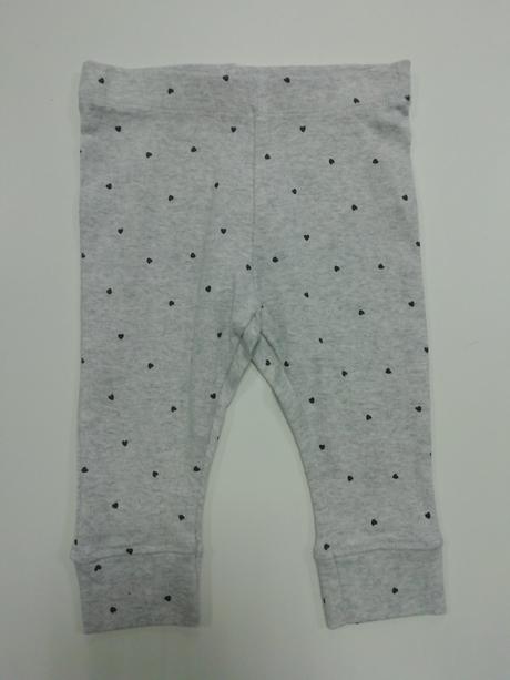 Legíny so srdiečkami kiabi, 74