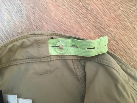 Turistické nohavice odzipsovatelne, the north face,xs