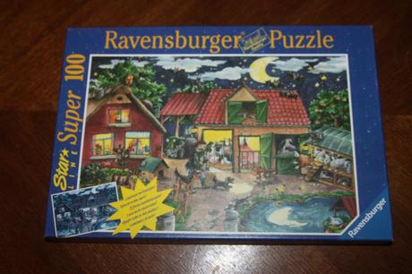 Puzzle svietiace v tme 100,