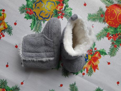 Zateplené papučky pre bábätko, 17