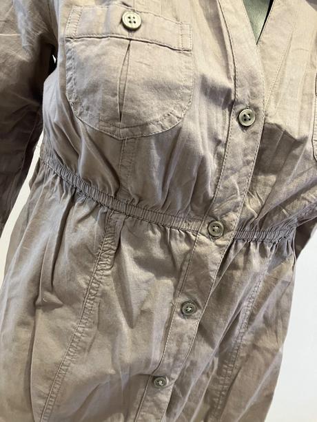 Dámska kosela predĺžená sivá clochouse (m), clockhouse,m