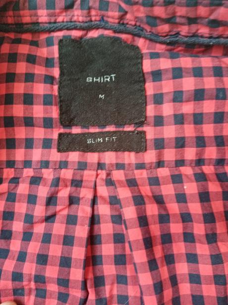 Kockovaná panska/chlapcenska kosela vel. m, m