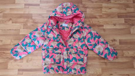 Zimná bunda s kvetmi, reserved,146