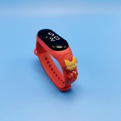 Spiderman, iron man, hulk, captain america hodinky, 