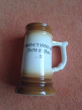 Pivový pohár k 50-tke, 