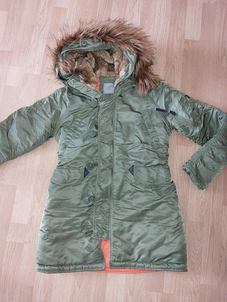 Alpha zimná bunda, s